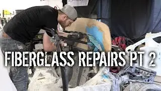 Budget Lotus Evora Pt 16 - Fiberglass Repairs Pt 2