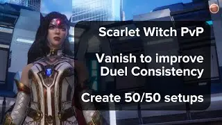 Marvel Future Revolution | Scarlet Witch PvP Guide | Vanish to create 50/50 setups | Fully-voiced