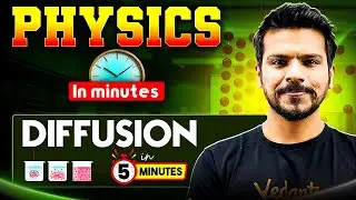 Physics in No Time🤯 | Diffusion in 5 Minutes🔥 | Class 9 Science | Akshay Sir