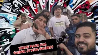 Who has the most shoes? | Chandaal Aadmi | Icon Cricket Player | #viral #trending #vlog