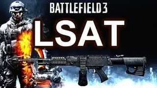 Battlefield 3 Online Gameplay - LSAT Weapon Review on PC LIVE COM