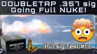 Серия испытаний патронов .357 Sig: № 13 DoubleTap 77gr DT Lead Free SCHP