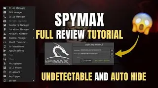 SpyMax(RAT) Full Setup Tutorial - Gain Access on Any Android - SpyMax Taturiaol 