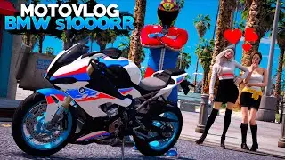 FUI DAR GRAU DE BMW S1000RR COM OS PARCEIROS E FUI PARADO PELA PRF! (GTA 5 -MOTO VLOG) 🚀