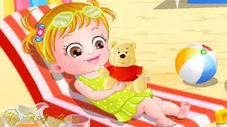 Baby Hazel Games - Baby Hazel At Beach - Top Kids Games