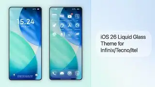 iOS 26 Liquid Glass - Theme for Infinix/Tecno/itel