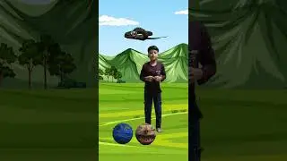 Pacman vs Snake, dinosour, Alien dance - magic video