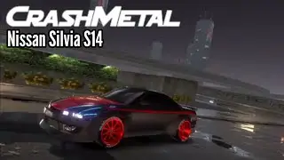 CrashMetal | Nissan 240SX (S14) | iOS Gameplay