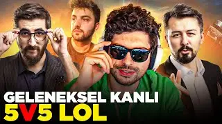 GELENEKSEL KANLI 5V5 LoL! w/NoelDayi,Trielbaenre,SwaggyBark | Hype