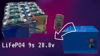 Мощная сборка LiFePO4 9S 280Ah &mdash; Надежный аккумулятор от EVE с умным BMS!