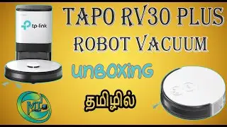 TAPO RV30 Plus Robot Vacuum Unboxing தமிழில்