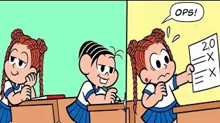 (REUP) | A Amiga que N&atilde;o Presta Aten&ccedil;&atilde;o na Aula (TDAH- Mais que um Transtorno) QUADRINHOS DA M&Ocirc;NICA