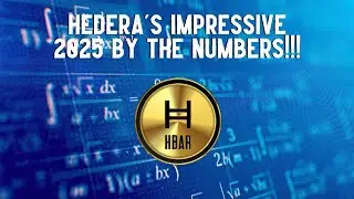 Hedera's Impressive 2025 By The Numbers!!!