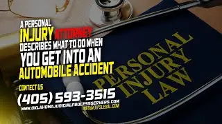 After an Auto Accident: A Personal Injury Attorney's Step-by-Step Guide