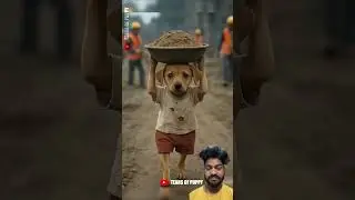 Garib dog 🐶🐶#animahal #ai #aishorts ￼