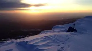 Summit of South Sister 10,358 -- Skiing and Sleeping on the Summits