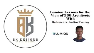 Lumion Lessons With View of 360 Architects | 1st Session | Wolof
