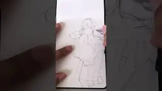 Come do a warmup sketch with me! #shorts