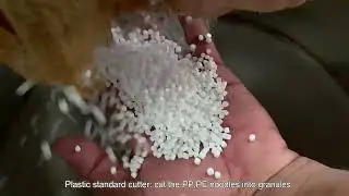 PP PE Noodle type pelletizer machine