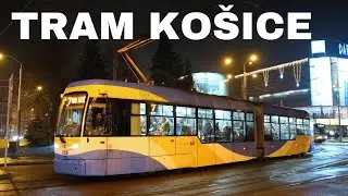 Nástup do služby na konečnej Botanická záhrada a prejazd mestom | TRAM Košice