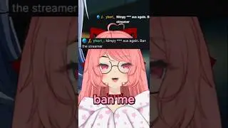 Chat thinks they can ban ME?? #vtubers #vtuberclips #envtuber #livestream