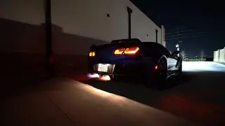 MY CORVETTE Z06 SHOOTS FLAMES!!