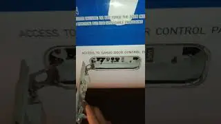 ATR 72-600 Aircraft Cargo Door Control Panel #shorts