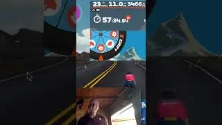 What it meant to climb ALPE DU ZWIFT under an hour! #zwift #Alpeduzwift #zwiftracing #indoorcycling