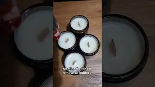 Finishing touches | #candles #handmade #smallbusiness #candleshop