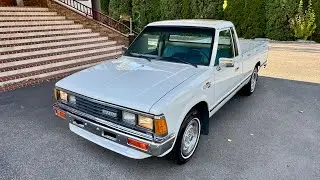 1983 Nissan 720 pickup walk around 