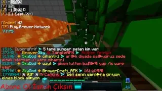 Minecraft SkyBlcok Oynuyoruz Server BroverNetwork