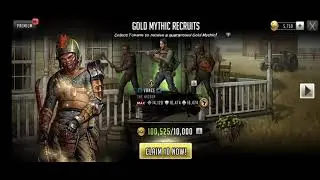 TWD:RTS 10 PULLS ON THE NEW GOLD MYTHIC WHEEL