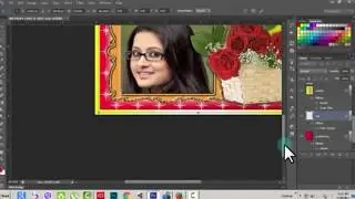 Birthday Card Design in Photoshop, জন্মদিনের শুভেচ্ছা কার্ড তৈরি করুন, Our Digital Media