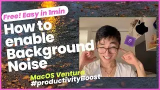 #productivitywQNNDuke - How to enable BACKGROUND/AMBIENT SOUND on your Mac for free!