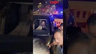 Salman Khan's SWAG entry with heavy security at Arpita's house for his midnight b'day bash😍 #shorts