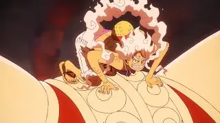 Gear 5 Luffy vs the Gorosei Warcury. Vegapunk Reveals The Truth About Joyboy