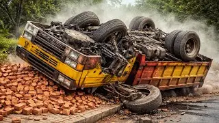 Overloaded Trucks Overturned on Highway &ndash; How Rescue Was Done