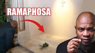 President Ramaphosa goes to PRAY to Pope Francis's Grave