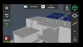 solar panel structure 3d model 01
