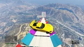 Gta 5 Extreme FTC Mega Ramp Gameplay