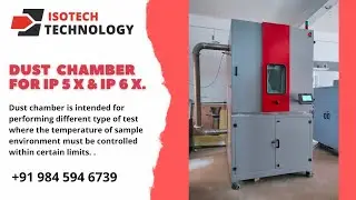 DUST CHAMBER FOR IP 5 x & IP 6 X.