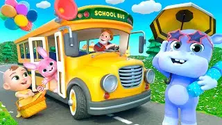 La chanson Les roues du bus (L'heure du pique-nique) | Lalafun en Français -Chansons pour les petits
