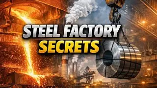 Inside a Massive Steel Factory | From Iron Ore to Giant Steel Coils