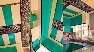 Ist vedio of kitchen 2024  new design  kitchen completed  electric work is incomplete