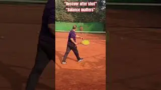 Adult Beginner Tennis | Recover After Every Shot