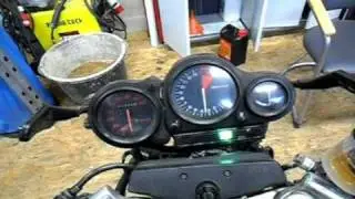 VFR400 NC24  Exhaust : Original vs Sansei Racing Alu