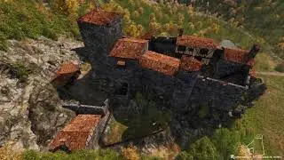 Reconstruction 3D: Château de La Roque - Tarn