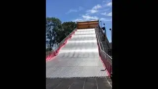 Epic FAIL on the giant slide at Belle Isle!!