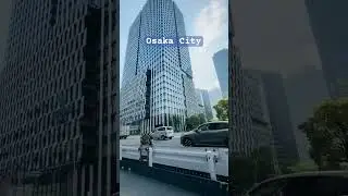 Osaka City Japan |#shorts #viralvideo #road #osaka #ytshorts #japan #travel #downtown