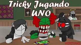 Tricky Jugando UNO  / Madness Combat Fandub en Espa&ntilde;ol / G4Comics j